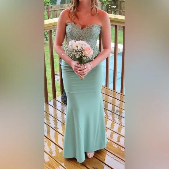 La Femme | Dresses | La Femme Sage Prom Dress | Poshmark